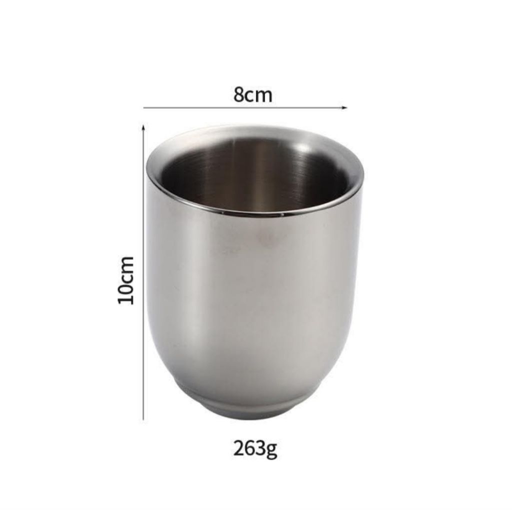 LY 2 LỚP SILMERA INOX 18/10 JULIA CHILD - J523