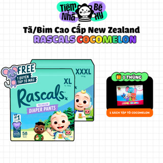  Tã Bỉm Quần Rascal Friends Cocomelon Cao Cấp New Zealand Cho Bé - Bỉm Rascals Thấm Hút 12 Tiếng - Tiemnhabehy 