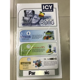 Combo 10 tem dán tủ lạnh pa****nic