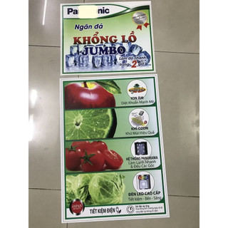 Combo 10 tem dán tủ lạnh pa****nic