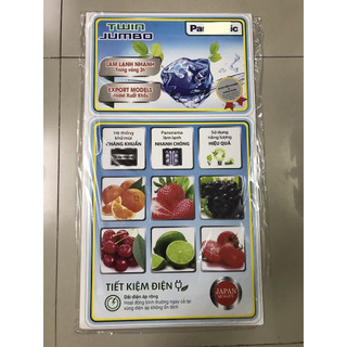Combo 10 tem dán tủ lạnh pa****nic