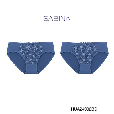 Combo 2 Quần Lót Lưng Vừa Phối Ren Habpy Doomm Doomm Bikini Panty By Sabina HUA24002