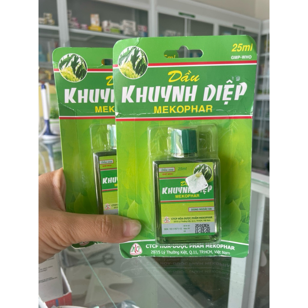 Dầu khuynh diệp Mekophar 25ml