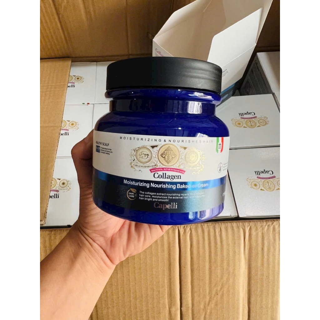 HẤP TÓC – TINH DẦU DƯỠNG TÓC CAPELLI 568G