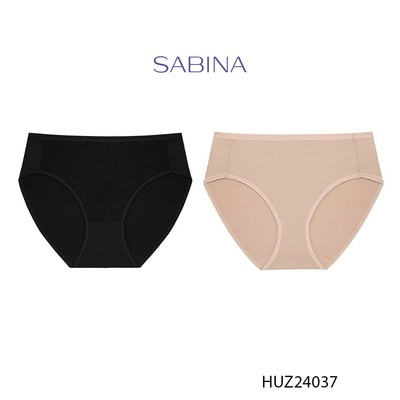 Combo 2 Quần Lót Lưng Ngắn Cạp Ngắn Màu Trơn Habpy Panty Zone Bikini By Sabina HUZ24037