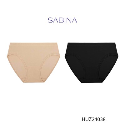 Combo 2 Quần Lót Lưng Ngắn Cạp Ngắn Màu Trơn Habpy Panty Zone Bikini By Sabina HUZ24038