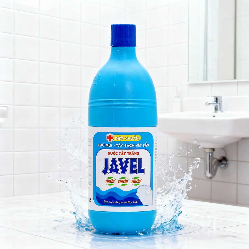 Nước tẩy trắng quần áo Javel TINTIN