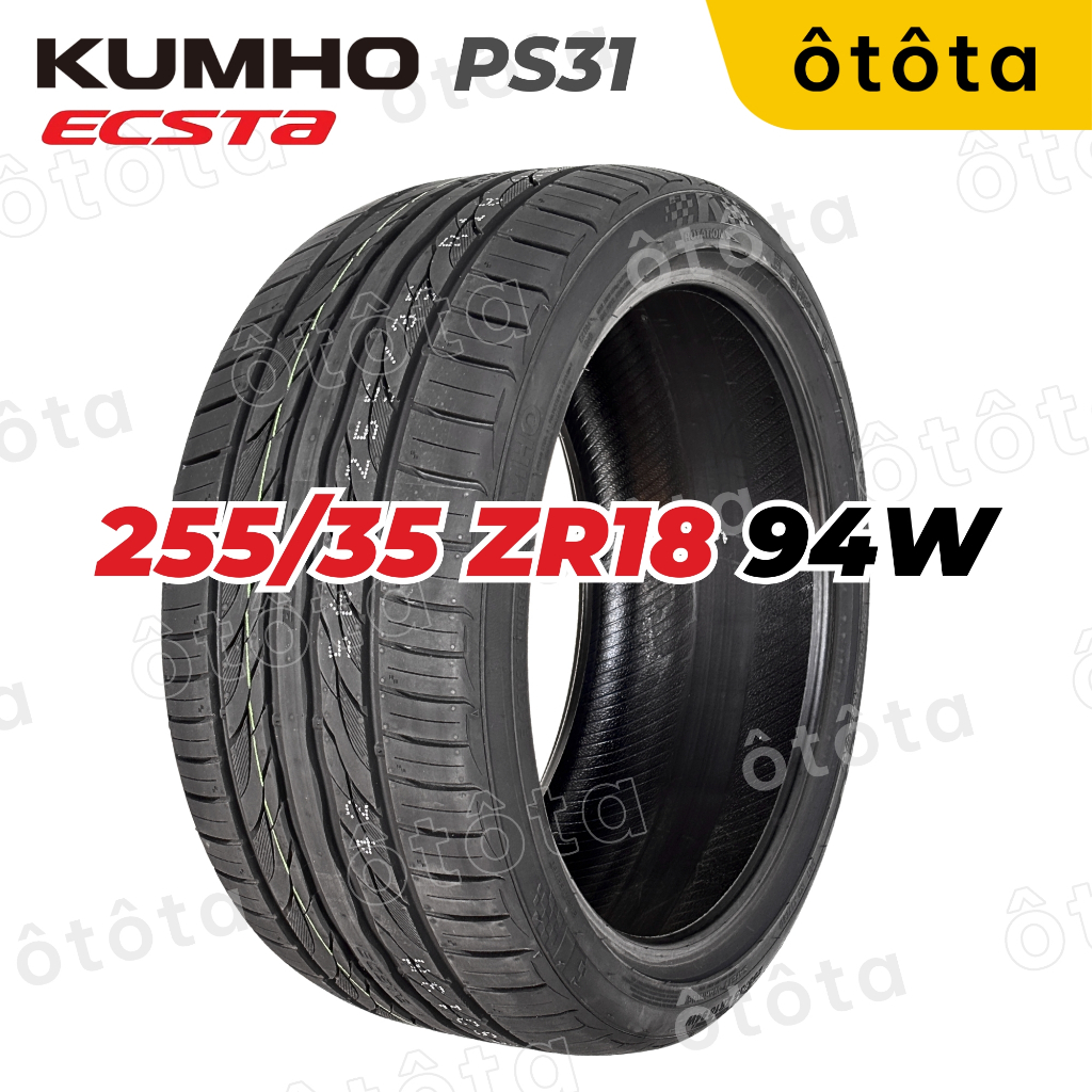 Lốp Kumho Ecsta PS31 255/35 ZR18 94W - Chính hãng BH 5 năm (255/35ZR18, 255 35 ZR18)