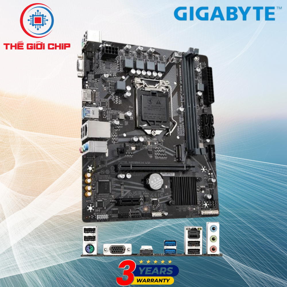 Mainboard Gigabyte H510M H M.2 (Intel H510, Socket 1200, m-ATX, 2 khe Ram DDR4) I like new Box Bảo h