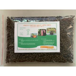 Phân trùng quế viên nén viên bón hoa lan, hoa mười giờ, cây cảnh