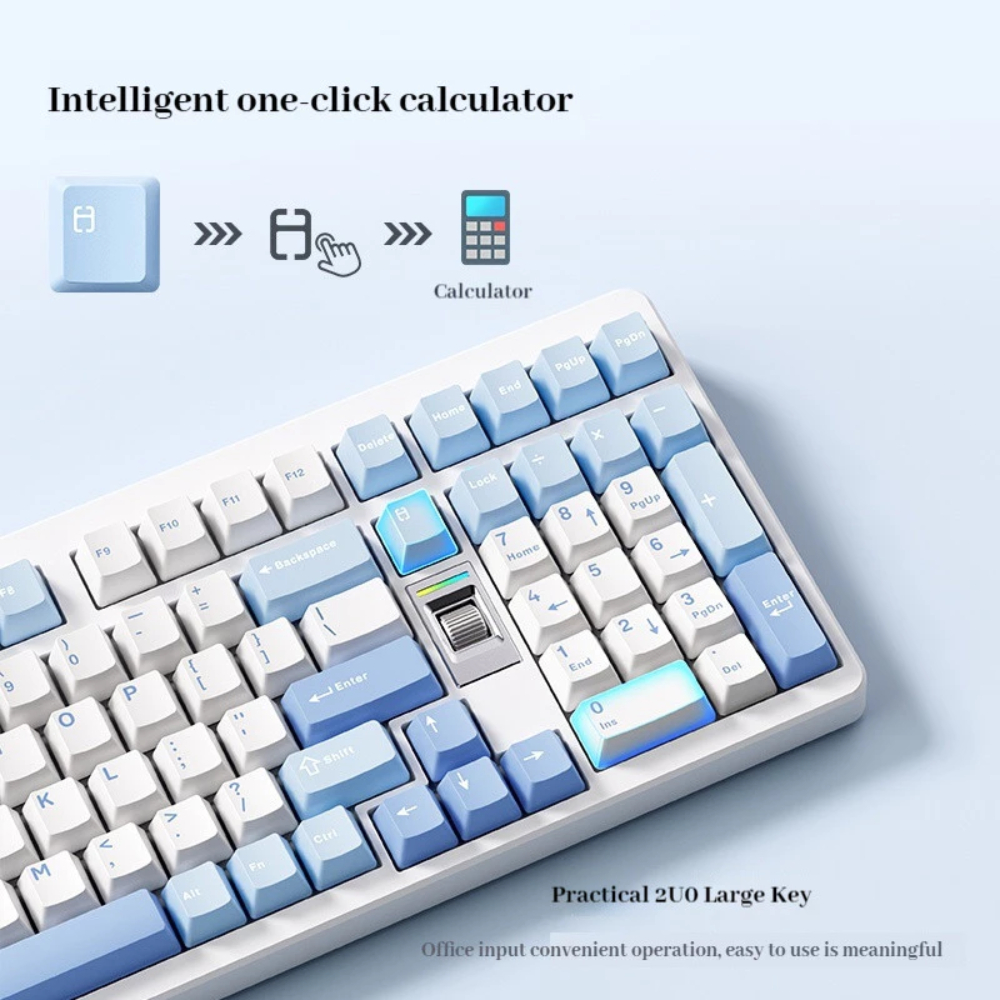 Bàn phím cơ không dây Fullsize Mchose G98 V2 - 3 mode kết nối - Hotswap 5 pin - Pin 10000mAh - App marco - Led RGB | BigBuy360 - bigbuy360.vn