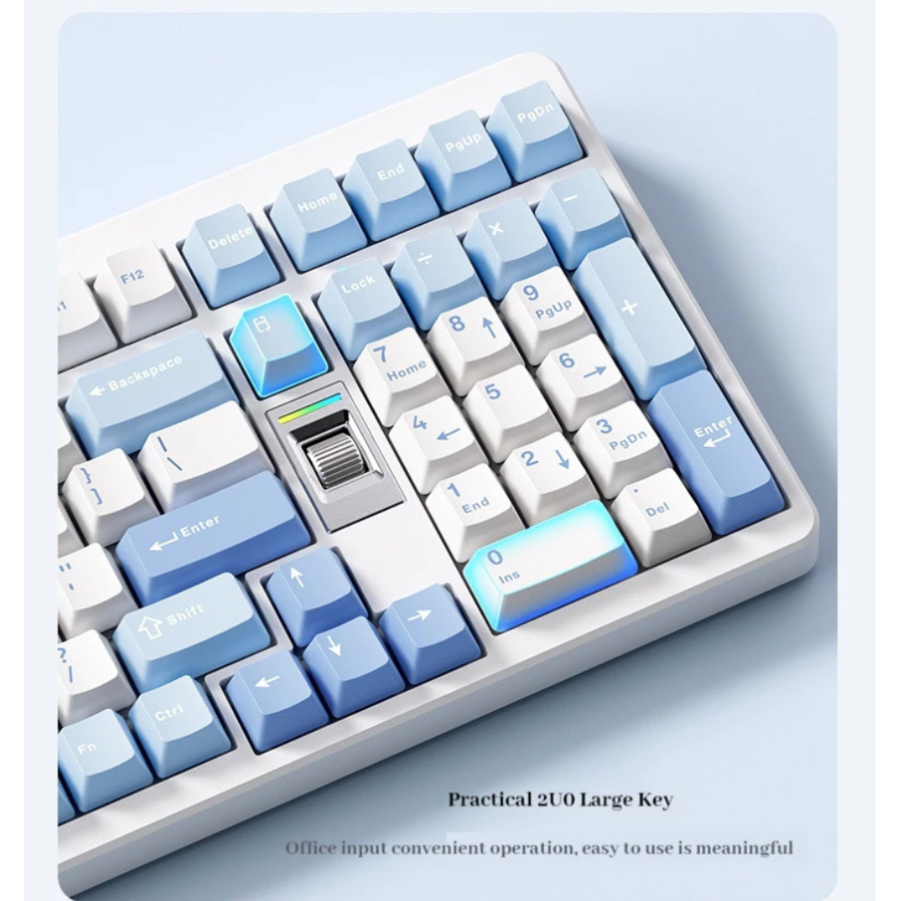 Bàn phím cơ không dây Fullsize Mchose G98 V2 - 3 mode kết nối - Hotswap 5 pin - Pin 10000mAh - App marco - Led RGB | BigBuy360 - bigbuy360.vn