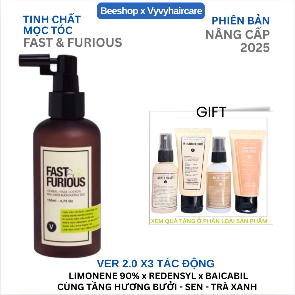 Xịt mọc tóc VyVyHairCare hổ trợ giúp mọc tóc và ngăn rụng tóc giúp tóc nhanh dài