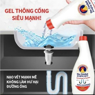 CHANTECLAIR DUNG DỊCH THÔNG CỐNG & VỆ SINH BỒN CẦU 2IN1 – SẠCH MẠNH, THÔNG NHANH, KHỬ MÙI HIỆU QUẢ