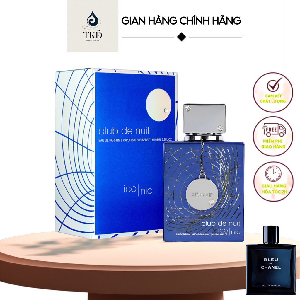 [ Hàng chính hãng ] Nước hoa nam Club de nuit Iconic