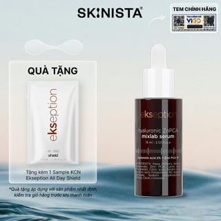  Tinh Chất Ekseption Hyaluronic ZnPCA Mixlab Serum  HA + 1% ZnPCA  75ml 