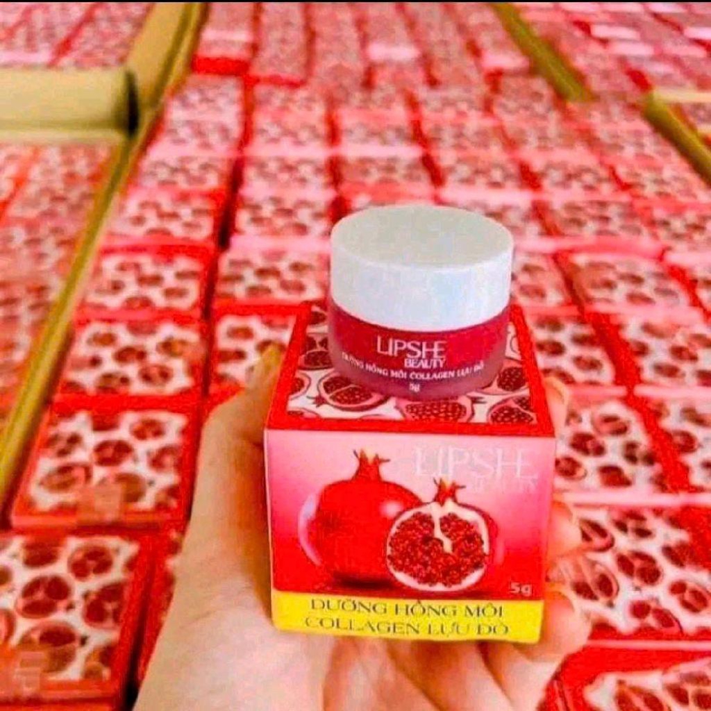 Son Dưỡng Hồng Môi Collagen Lựu Đỏ Lipshe
