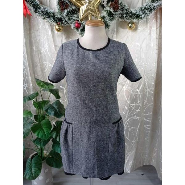 JASMINE DESIGN thanh lý - Đầm suông viền nổi bymo - SIZE S