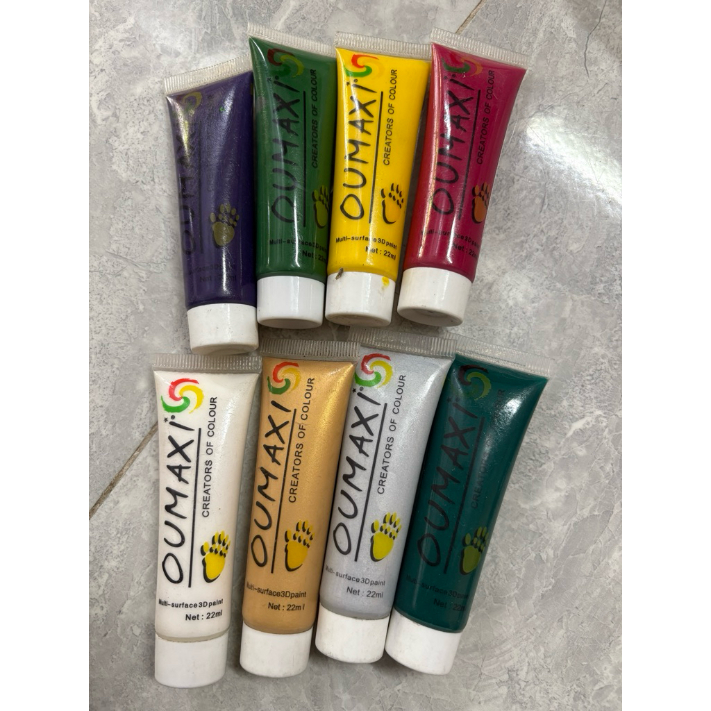 Bột vẽ oumaxi tuýp 22ml