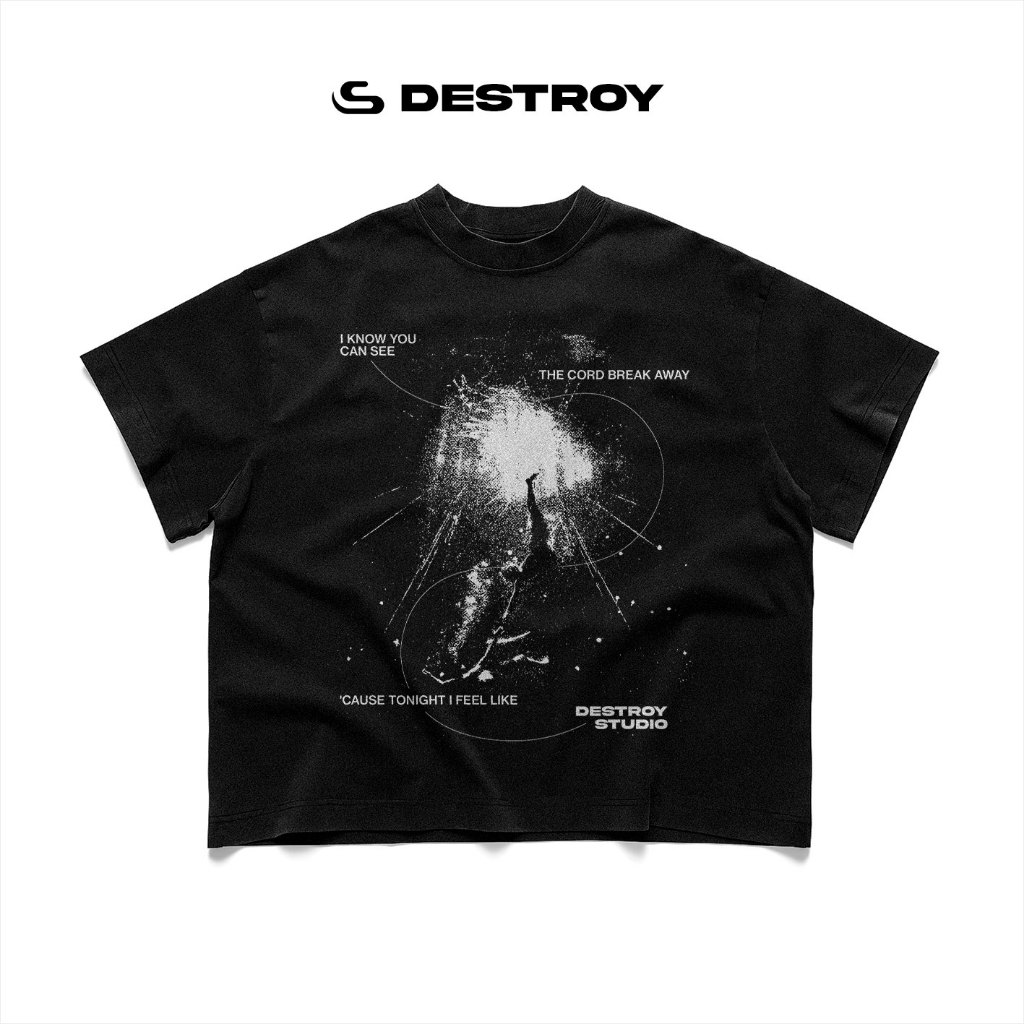 Áo Thun Local Brand DESTROY STUDIO Deftones - Áo Thun Boxy Form Rộng Unisex 250Gsm Cotton | BigBuy360 - bigbuy360.vn