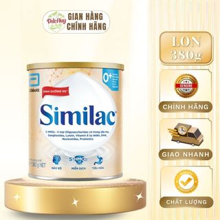 Sữa bột abbott similac 0+ dinh dưỡng 5g phát triển toàn diện não bộ cho bé