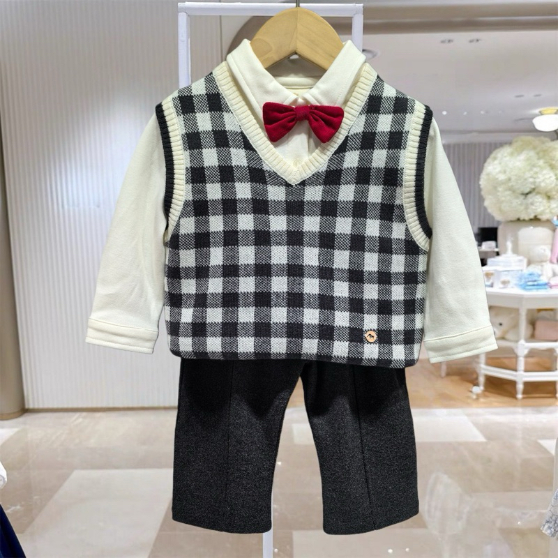 Set 3 chi tiết kèm nơ Ettoi(remake) phong cách hàn quốc cho bé (ord 8-10ngày)