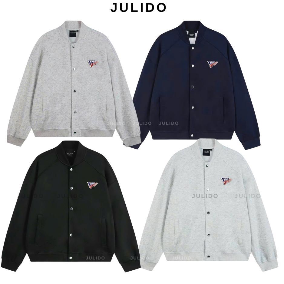 (Form Rộng) Áo khoác BOMBER nam nữ JULIDO, chất vải nỉ mặc được 4 mùa