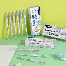 BÚT GEL THIÊN LONG GEL 050 HỘP/10 CÂY ( MÀU XANH LÁ 0.5 MM )