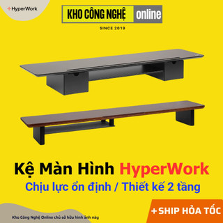  Kệ màn hình HyperWork DS01   DS02 tải trọng 45kg  Hàng Chính Hãng  