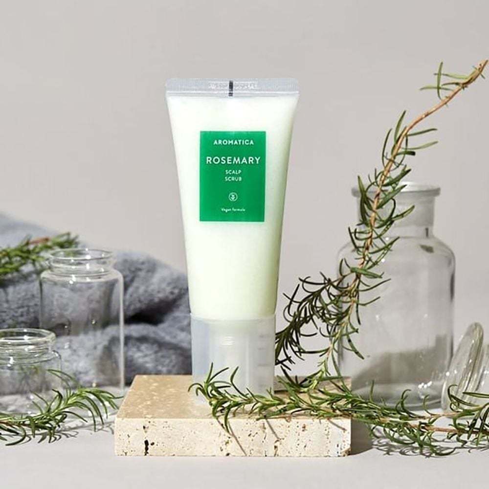 Tẩy Tế Bào Chết Da Đầu Aromatica Chiết Xuất Hương Thảo Aromatica Rosemary Scalp Scrub 165g