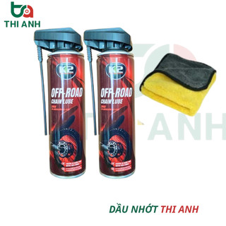 Dưỡng Sên Dung dịch dưỡng sên - Xịt sên K2 Chain Lube chai 250ml Nhập Khẩu BaLan
