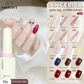  Sơn Gel Cao Cấp Mắt Mèo  Thạch 20Ml ANGELICA Chính Hãng - Sơn Móng Tay Lên Màu Siêu Đẹp 
