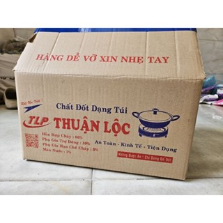  cồn khô xanh Thuận Lộc  Hàng chính hãng 120 túi 1 thùng  - cồn túi xanh - cồn túi nấu lẩu 