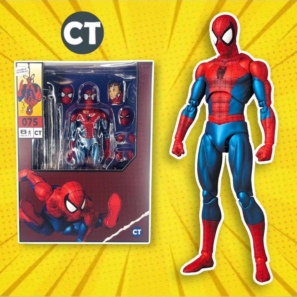 Mô Hình CT Spider Man 075 - Mafex spiderman 075 hãng CT Toys