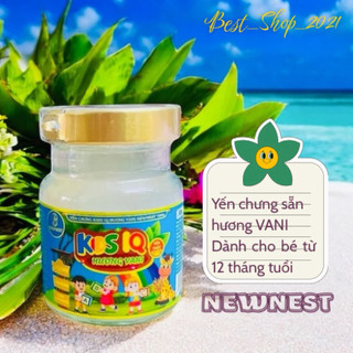  Combo 10 lọ yến sào cao cấp cho bé KIDS IQ - NEWNEST 70ML - bổ sung sức khỏe cho bé  10 lọ x 70ml  Không vỏ hộp 