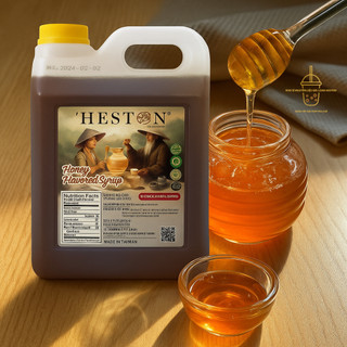[TEM MỚI 2025] SYRUP MẬT ONG ĐÀI LOAN HESTON 3.3KG