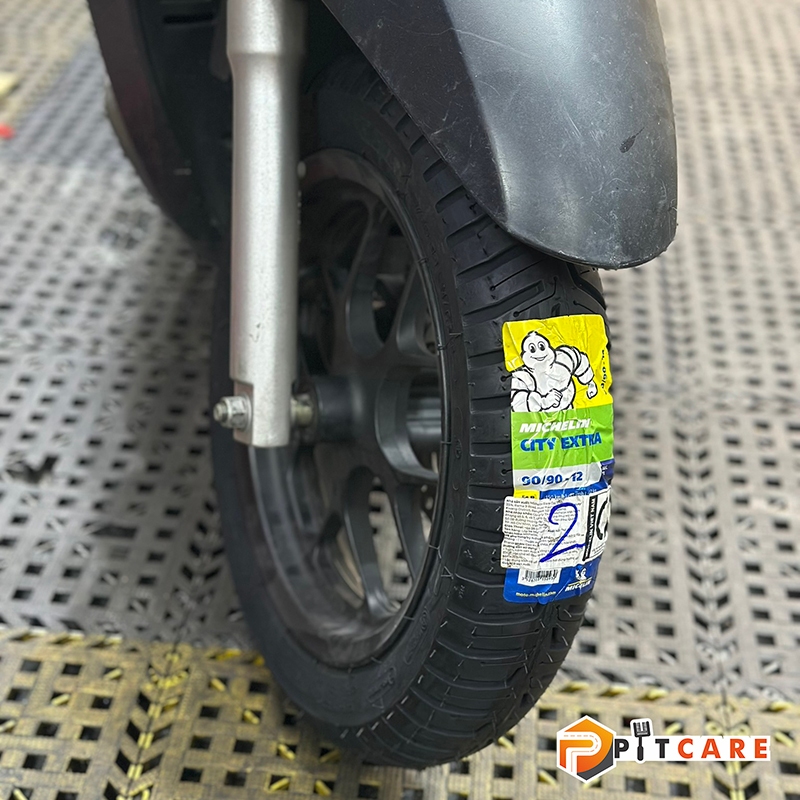 Lốp Xe Lead Size Zin Michelin City Extra Chính Hãng Trước 90/90-12 Sau 100/90-10