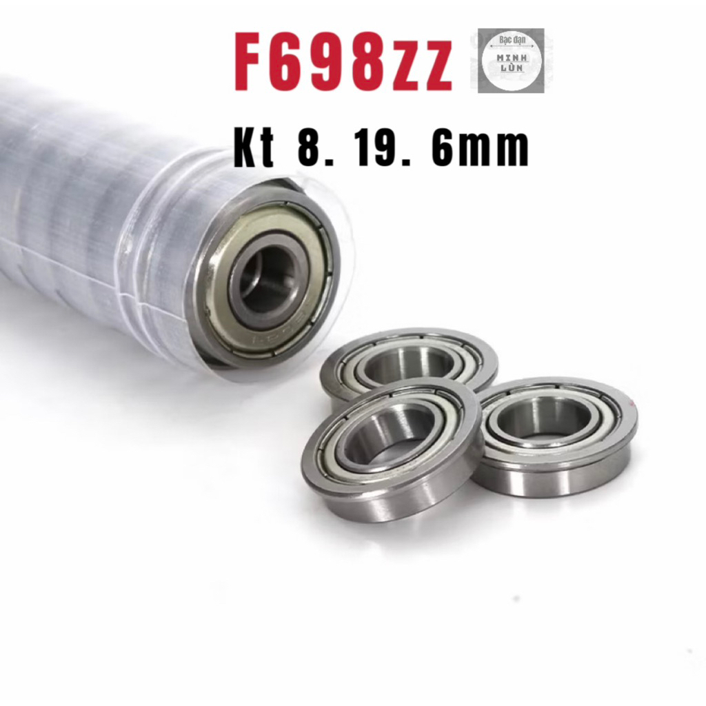 Vòng Bi Mặt Bích F698zz (kt 8 *19 * 6mm)