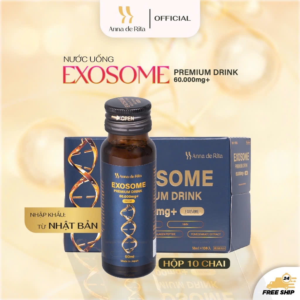 Nước uống Collagen EXOSOME Premium Drink 60.000 MG
