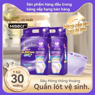 Bäng ve sinh dang quàn Misecr 30 miêng,Sièu mòng thám húttót, chóng tràn hièu quà [Che tên SP]