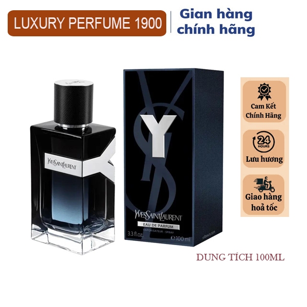 Nước hoa nam YSL Y le parfum dung tích 100ml - Dầu thơm nam tính thu hút , hấp dẫn