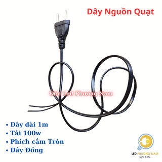 [COMBO 3 ] Dây Nguồn Quạt Điện (2m - 3m), Dây Đồng 20 tim