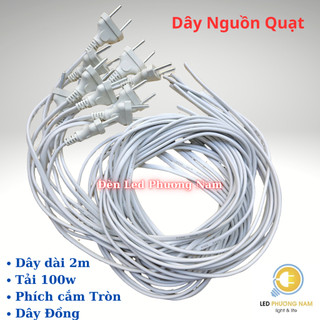 [COMBO 3 ] Dây Nguồn Quạt Điện (2m - 3m), Dây Đồng 20 tim