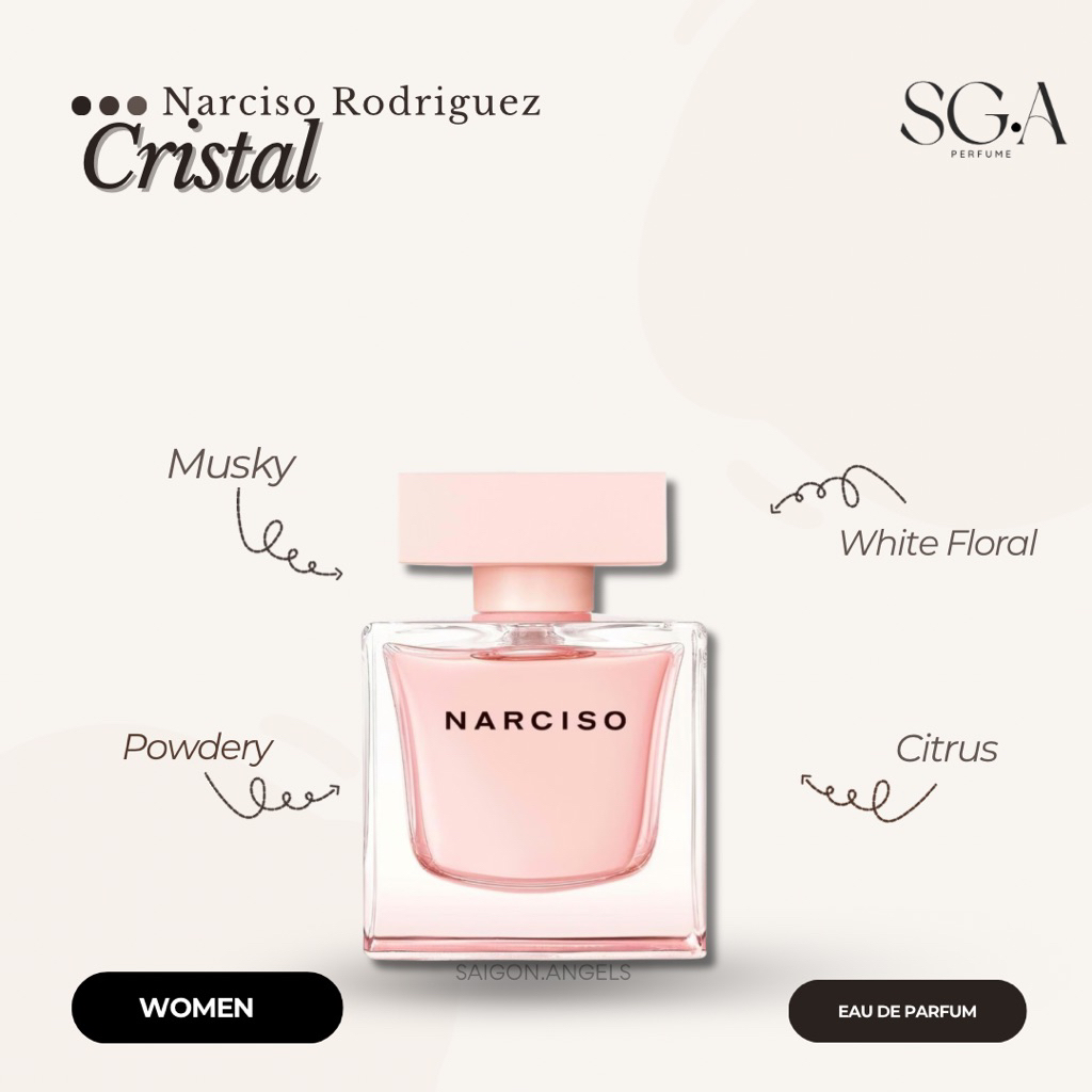 5/10ml • Narciso Cristal EDP | Nước hoa Nữ