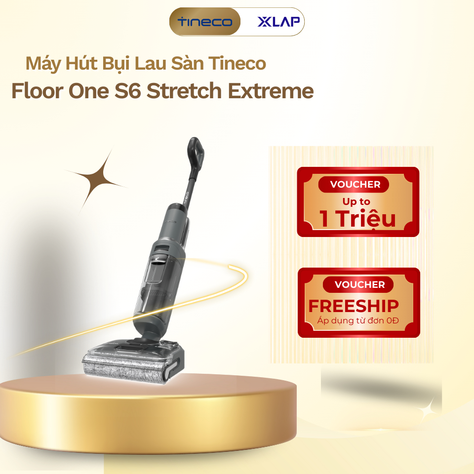 Máy hút bụi lau sàn khô ướt Tineco Floor One S6 Stretch Extreme