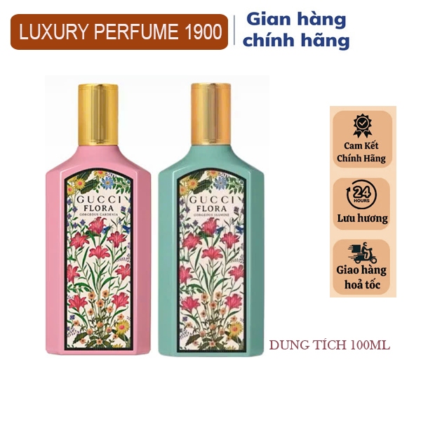 [Chính Hãng] Nước Hoa Nữ Gucci Flora Gorgeous Gardenia EDP 100ml Hương thơm Ngọt Ngào, Quyến rũ, Thờ