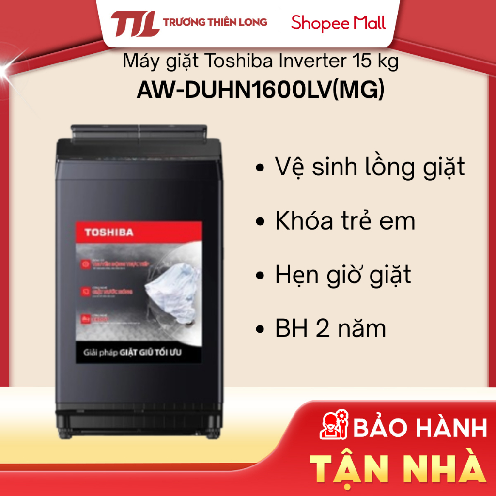 AW-DUG1700WV(SS) / DUHN1600LV(MG) / AW-DUM1400LV(MK) / AW-DUK1300KV(SG) - Máy Giặt Toshiba [TOÀN QUỐ