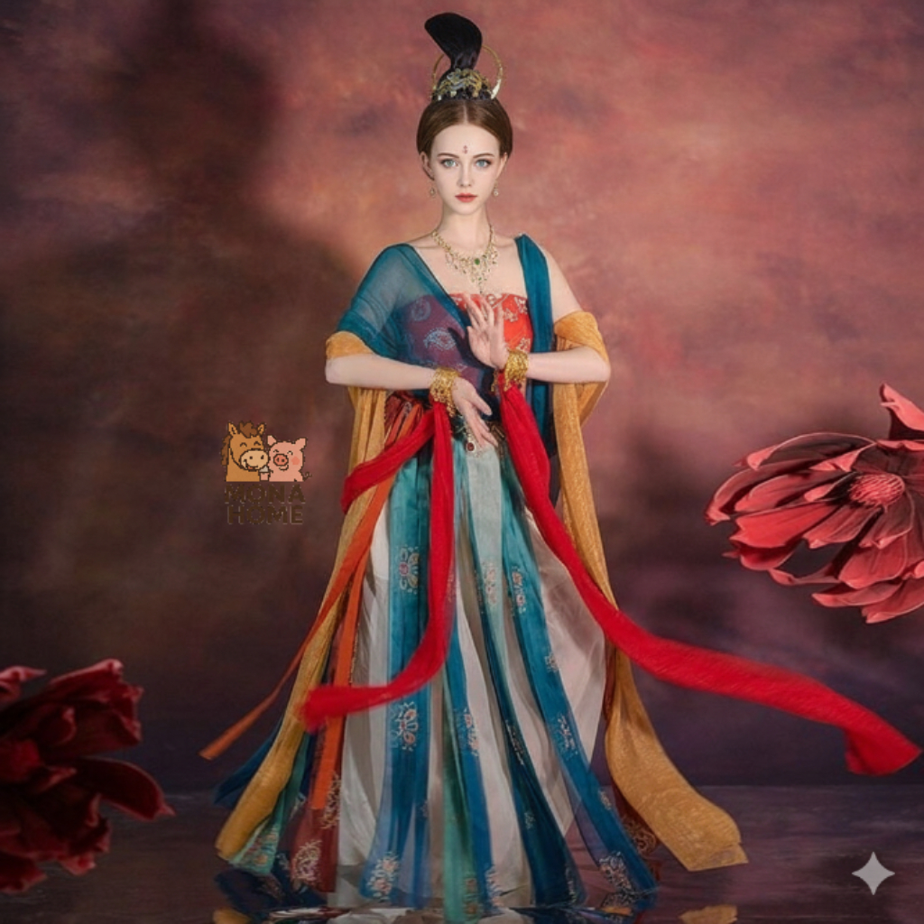 Đồ Múa Cổ Trang Phi Thiên Đôn Hoàng Siêu Tiên Biểu Diễn Nghệ Thuật Chụp Ảnh Hàng Đặt Trước