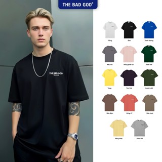  The Bad God Áo Thun Cổ Tròn Nam Serenity Chất Liệu COTSYN In Cao Thành Size M L XL Áo Phông Local Brand Form Boxy 