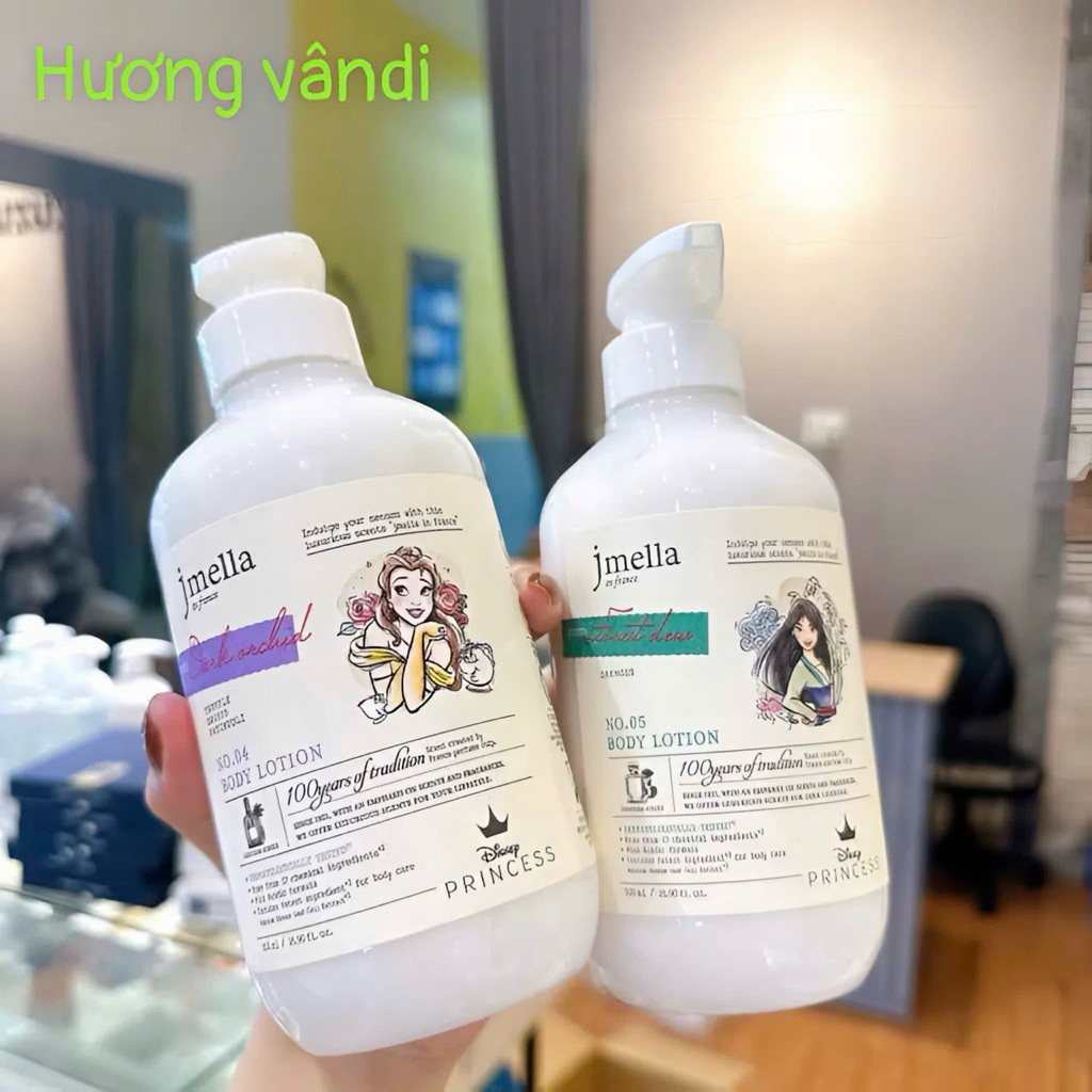 [Hàng cty] Sữa Dưỡng Thể JMella Hàn Quốc 500ml - Dưỡng Ẩm & Giữ Hương Lâu - Mịn Da, Thơm Sang Chính 